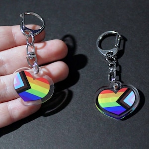 Pride Heart Charms