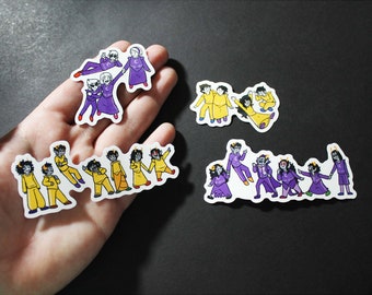 Waterproof Derse and Prospit Dreamer Sticker Pack