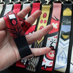 ROUND TWO PREORDER - Hazbin Hotel Wrist Lanyards