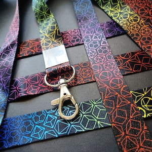 Cordão de dados arco-íris