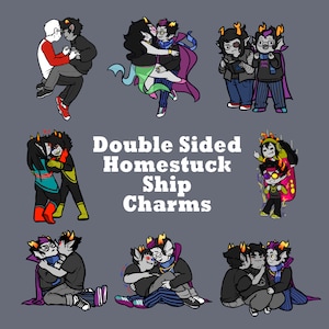 Homestuck Ship Acrylic Charms (2-2.5inch)