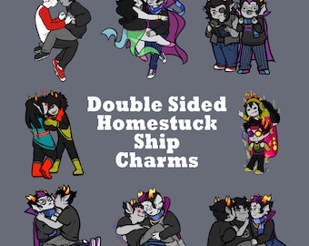 Homestuck Ship Acrylic Charms (2-2.5inch)