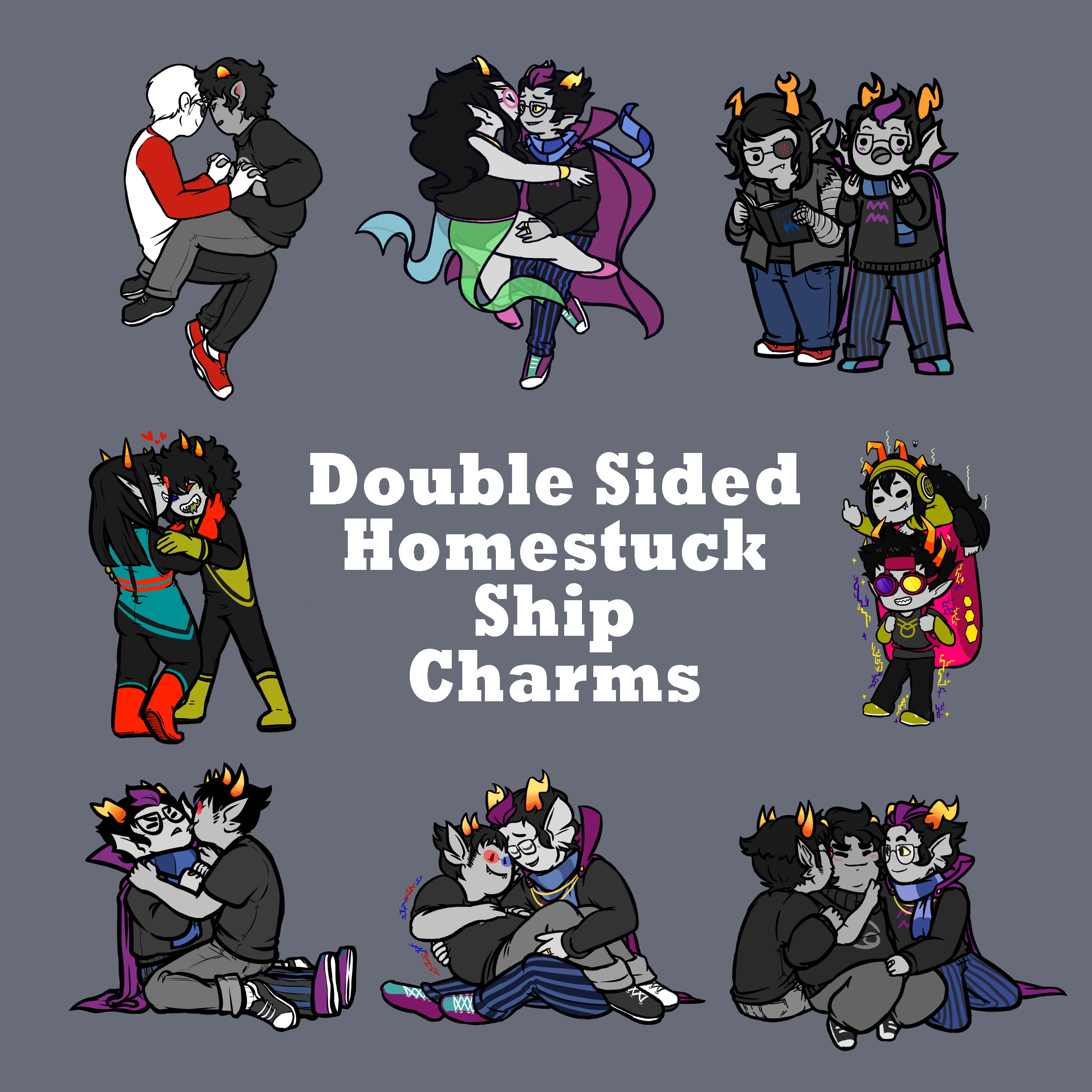 Homestuck Schiff Acryl Charms (5-6cm)