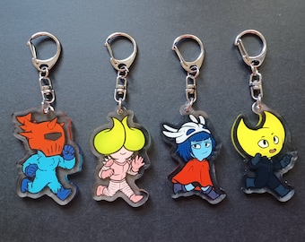 Hylics Wayne Crew 2 inch Acrylic Charms