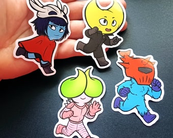 Wayne Crew 3 inch Waterproof Stickers