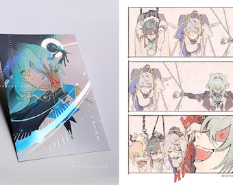 Anaxa [HSR] | 4"X6", 11"X17" FOIL PRINT