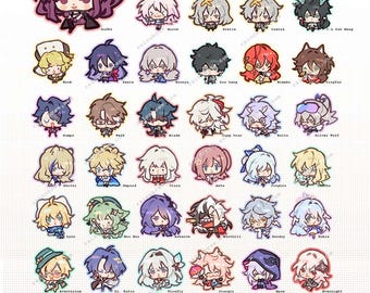 HONKAI STAR RAIL *Amphoreus update | 1.25" Acrylic Charms+Pins