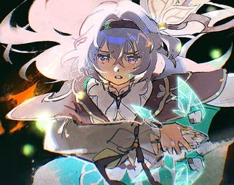 Firefly (Honkai star rail) | 4"X6" 11"X17" PRINT