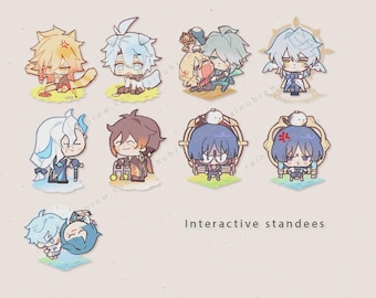 Genshin Impact | 2.5 inch Moving Charm standee