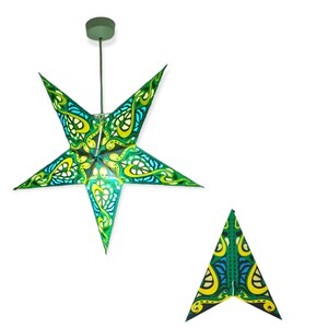 Paper Star Lantern Large 60 cm Lampshade for Decoration, LED, Christmas and various other occasions