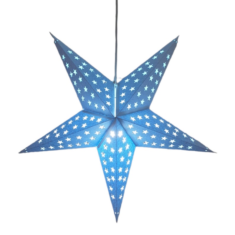 Paper Star Lantern Large 60 Cm Lampshade for Decoration LED Etsy