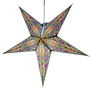Paper Star Lantern Lampshade for Decoration, LED, Christmas and various other occasions