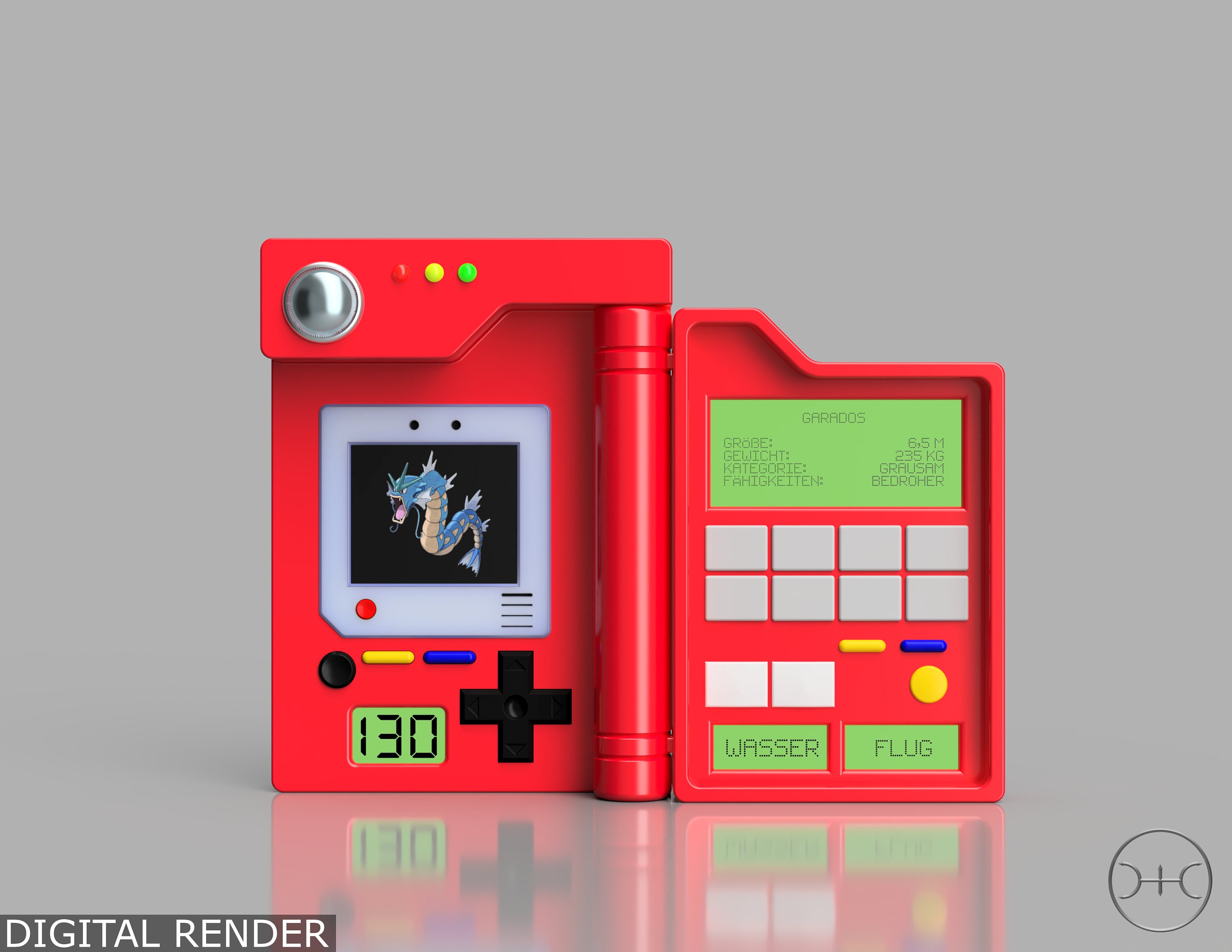 3D file POKEDEX HOENN (3 GENERATION) 🐉・3D print model to