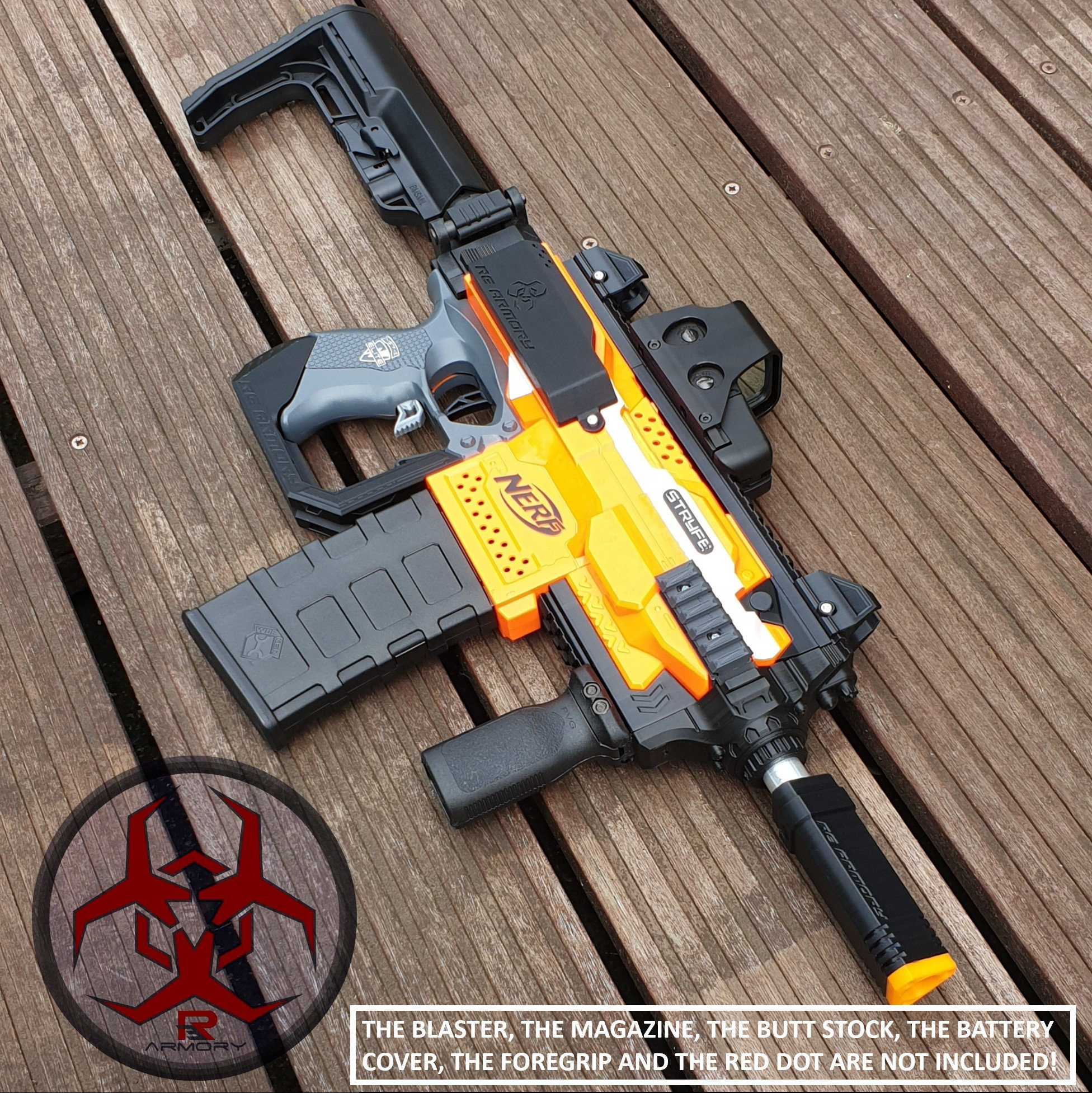 REPLICA] Nerf AK-47  Stryfe Mod / 3D printed attachment by TERIN 