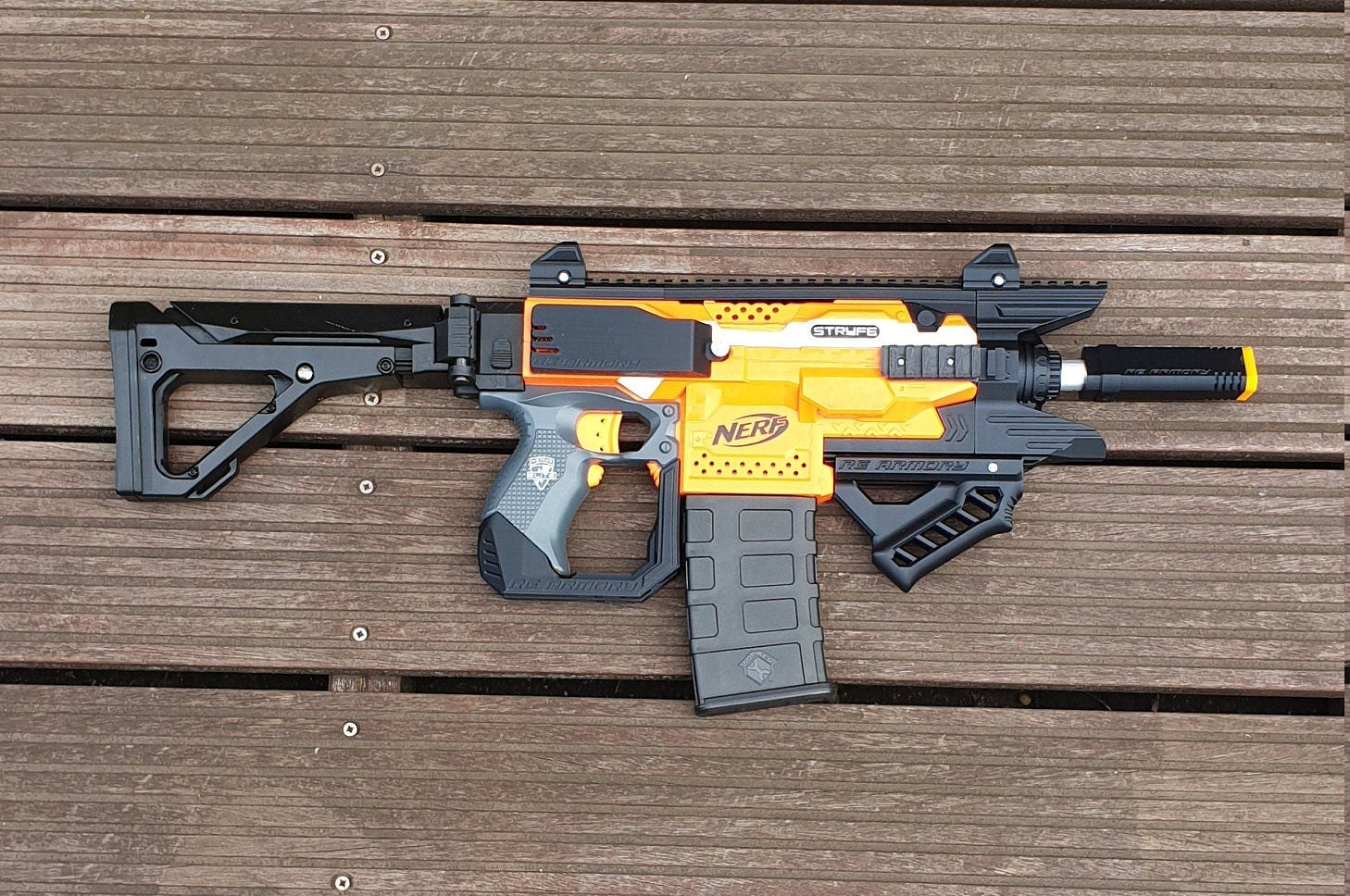 Investigación pensión Sentirse mal Kit SIGMA para Nerf Stryfe Cosplay Larp impreso en 3D solo - Etsy México Investigación pensión Sentirse mal Kit SIGMA para Nerf Stryfe Cosplay Larp impreso en 3D solo - Etsy México
