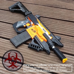 SIGMA Kit for Nerf Stryfe  - 3D printed Cosplay Larp (only 3D printed parts)