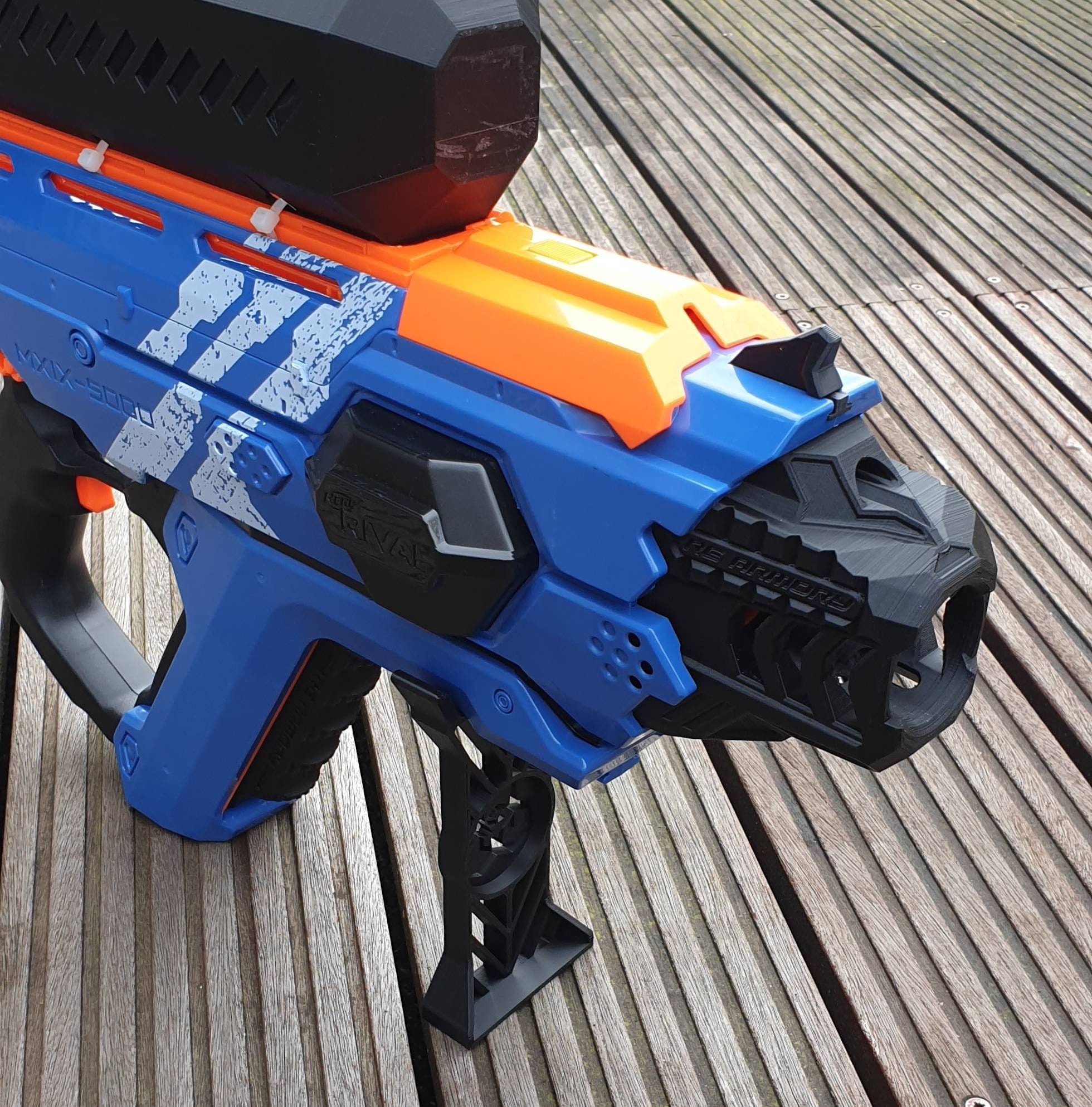 Nerf Rival PERSES 用カスタムフロント / マズルブレーキ - 3D