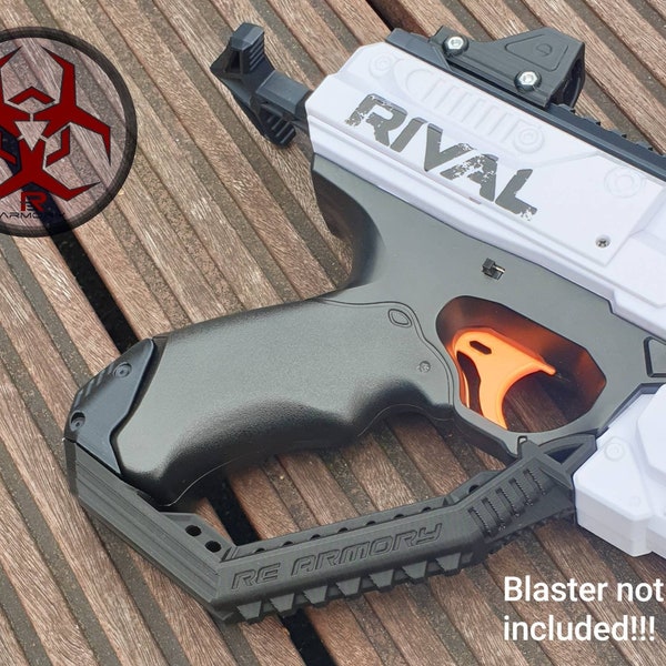 Handle guard or normal gripend for Nerf Rival Kronos - 3D printed parts only - Blaster not included