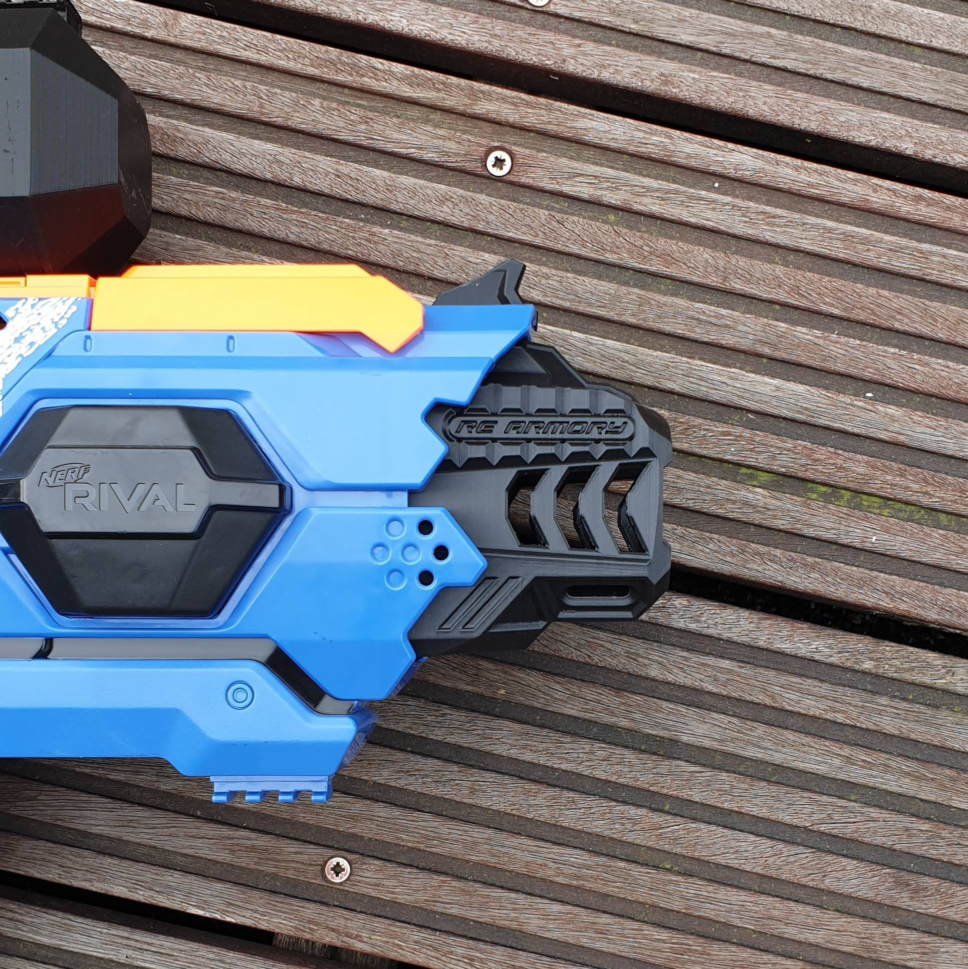 Custom Front / Muzzle Break for Nerf Rival PERSES - Only 3D