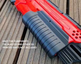 Remington Style Pump grip for Nerf Rival Takedown - 3D printed pump grip only