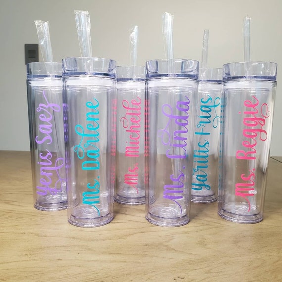 Tumbler With Straw Personalized Custom Tumbler With Straw Etsy