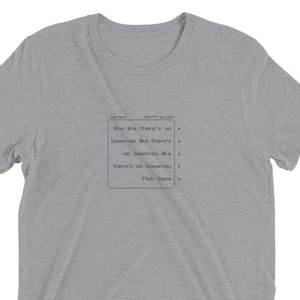 Row Like There&#39;s No Tomorrow - Unisex/Men&#39;s Short sleeve t-shirt