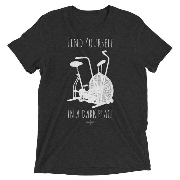 Find Yourself in a Dark Place - CrossFit Men's/Unisex Short sleeve t-shirt