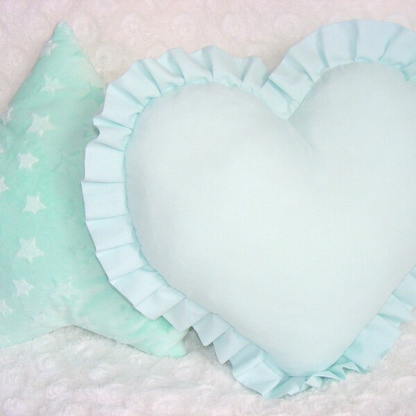 Mint Green Pillows Etsy