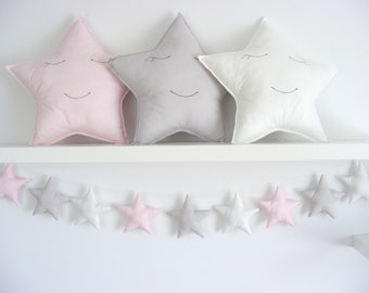 Wolke Sterne Banner Kinderzimmer Dekor Baby Banner Kinderzimmer Dekor Wandbehang