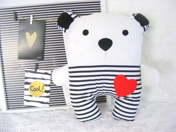 white teddy bear throw