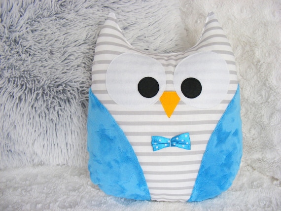 Owl Pillow For Kids Cushion Owl Kindergarten Decor Nursery Etsy