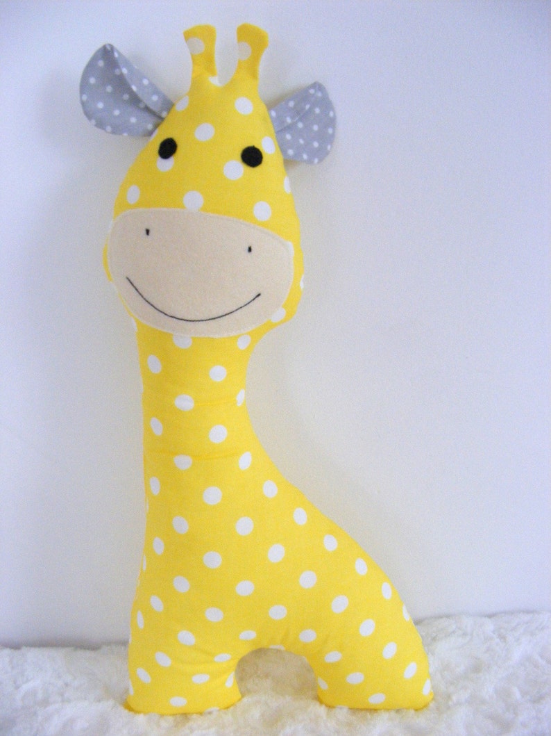 Stuffed Giraffe Toy Set Baby Animal Pillows Giraffe Baby Etsy