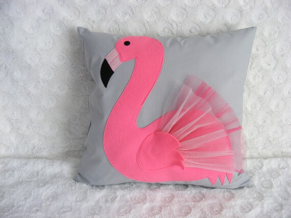 pink flamingo pillows