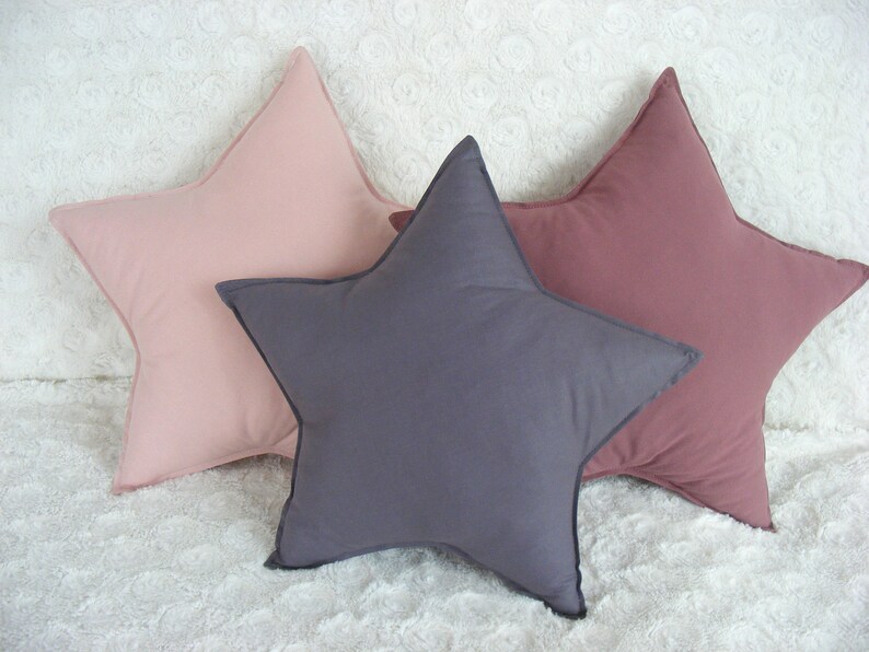 Star Pillow Star Cushion Nursery decor Baby gift Star Etsy