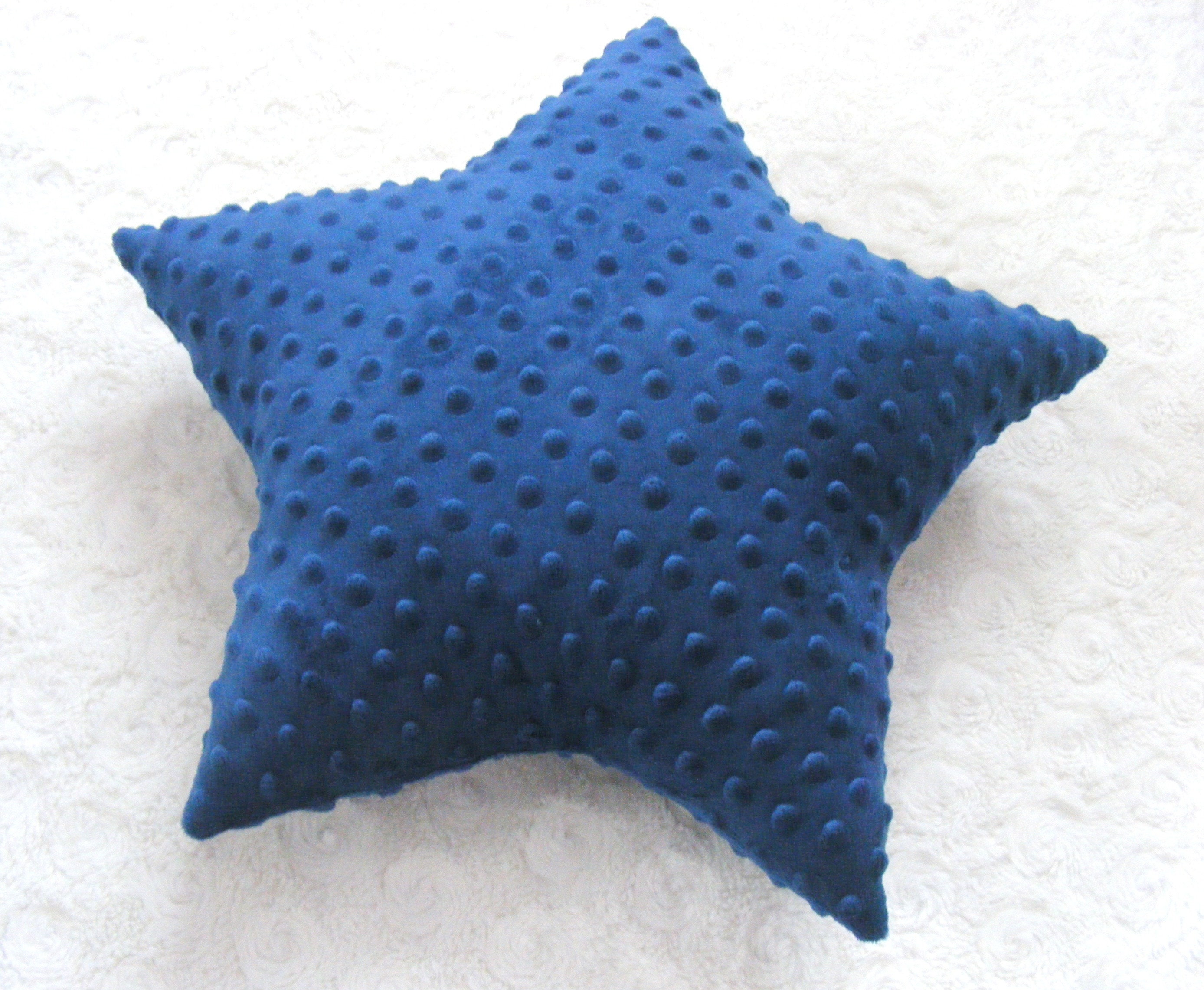 Star Pillow Star Shaped Pillow Star Cushion Boy Nursery Navy Etsy