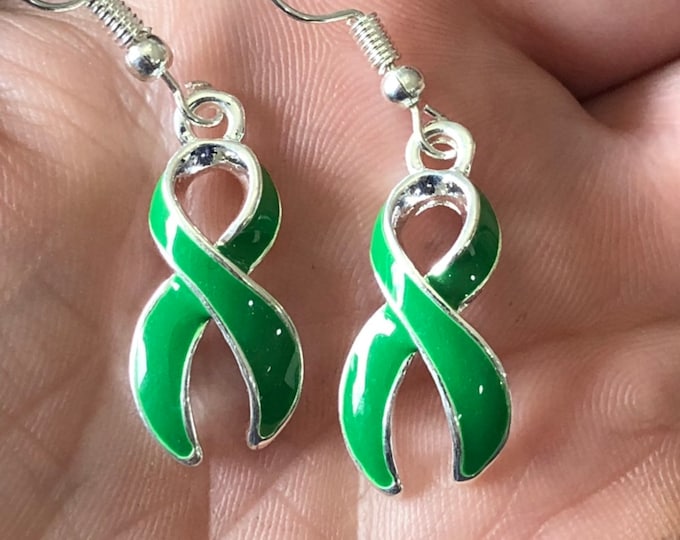 Kidney disease awareness earrings