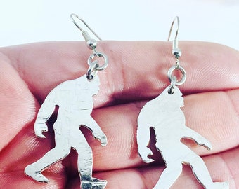 Sasquatch/Big Foot Earrings Vintage Spoon Bowl