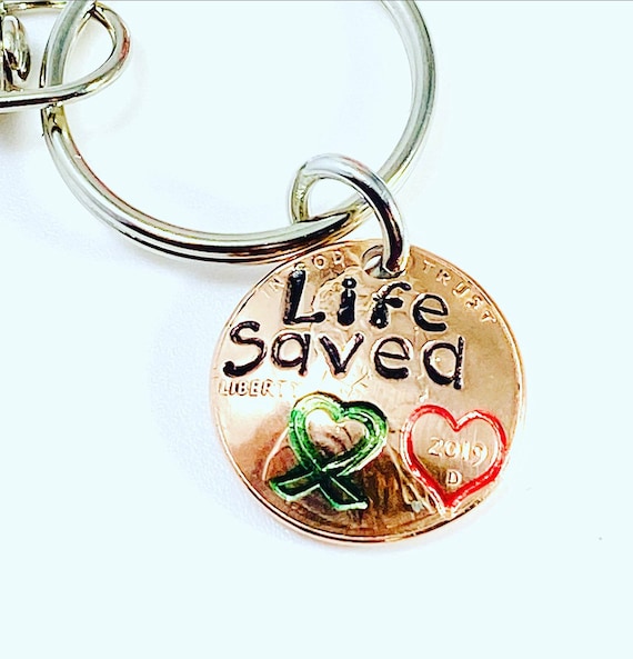 Donate Life - "Life Saved" Lucky Penny - from year of organ donation