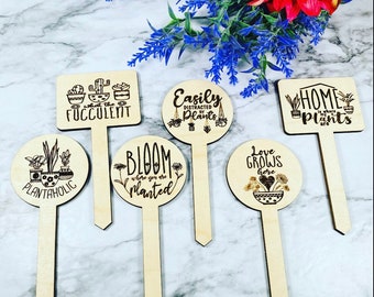 Garden/Plant Markers - Plant Stakes - Funny Plant Stakes - Can be personalized with any quote!!! Fast Shipping!!!!
