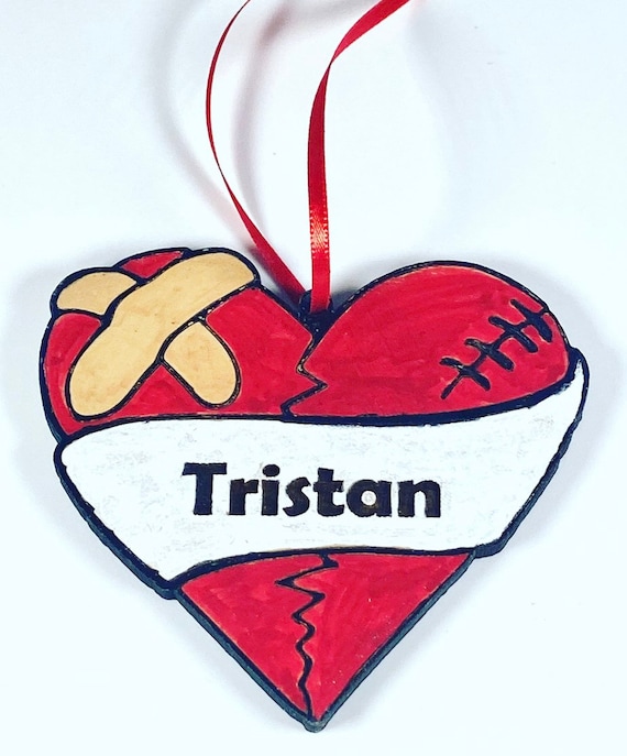 Personalized CHD Christmas ornaments