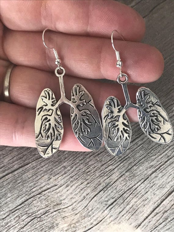 Lung Disease - Cystic Fibrosis earrings