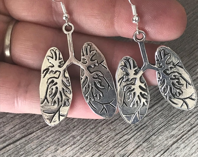 Lung Disease - Cystic Fibrosis earrings
