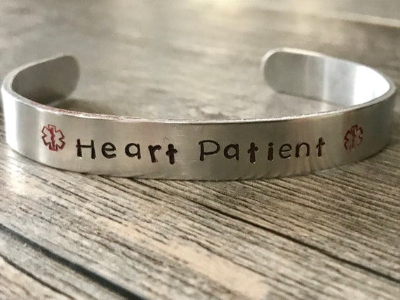 Heart Patient Medical ID Bracelet