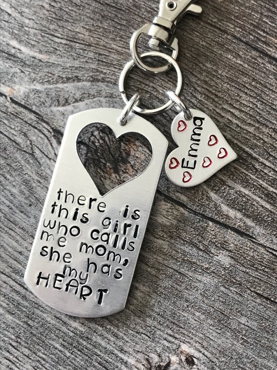 Custom keychain - Mother or Father/boy or girl/single or multiple children