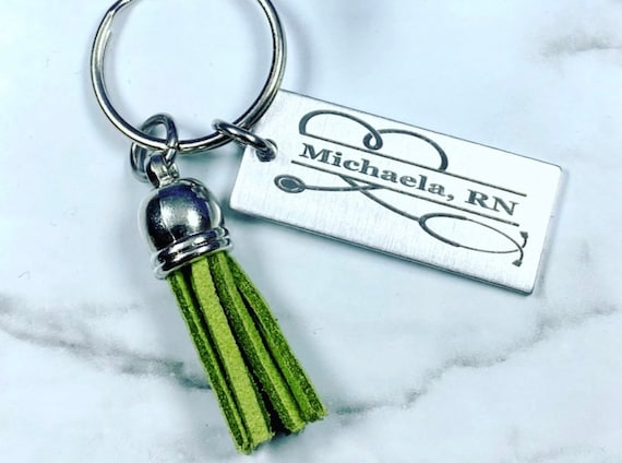 Nurse - Doctor - Appreciation Keychain-Any name/title can be added
