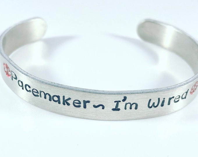 Pacemaker Medical ID Bracelet- Pacemaker I’m Wired