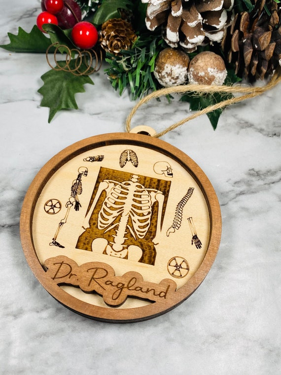 Radiology Christmas ornaments - Radiologist ornament - Radiology Tech - X-ray tech ornament