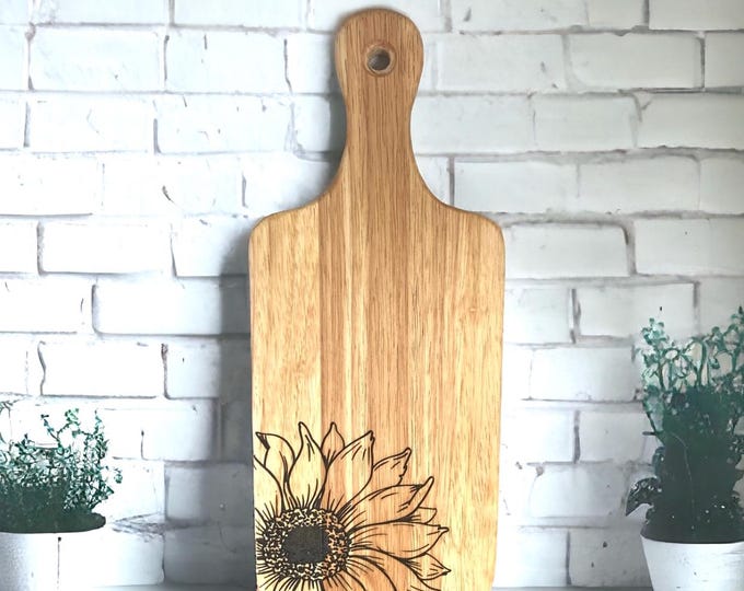 Sunflower Cutting Board - Sunflower - Sunflower Love