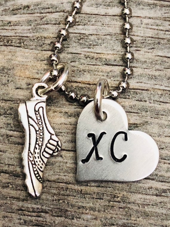 Cross Country Necklace - XC Jewelry - Running