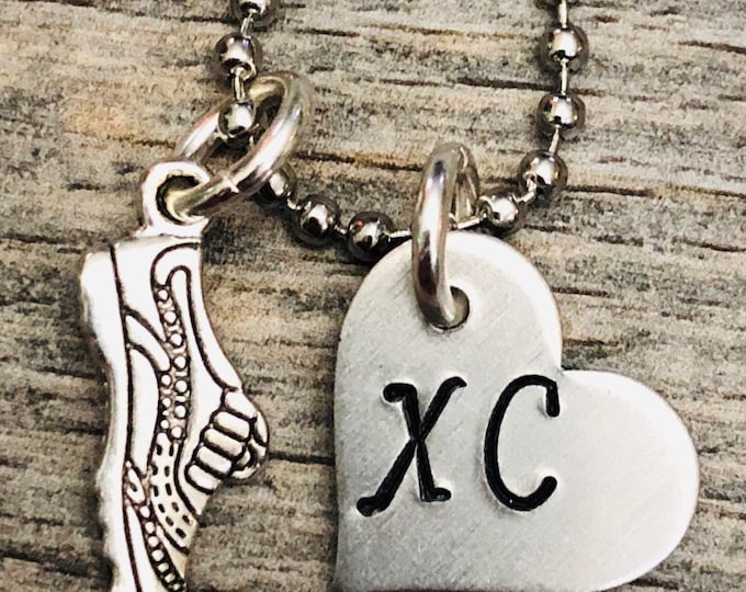 Cross Country Necklace - XC Jewelry - Running
